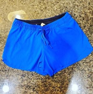 Royal Blue Laser cut Lululemon shorts